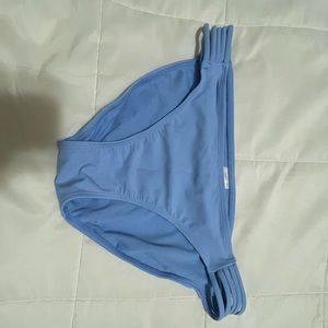Light blue bikini bottoms!